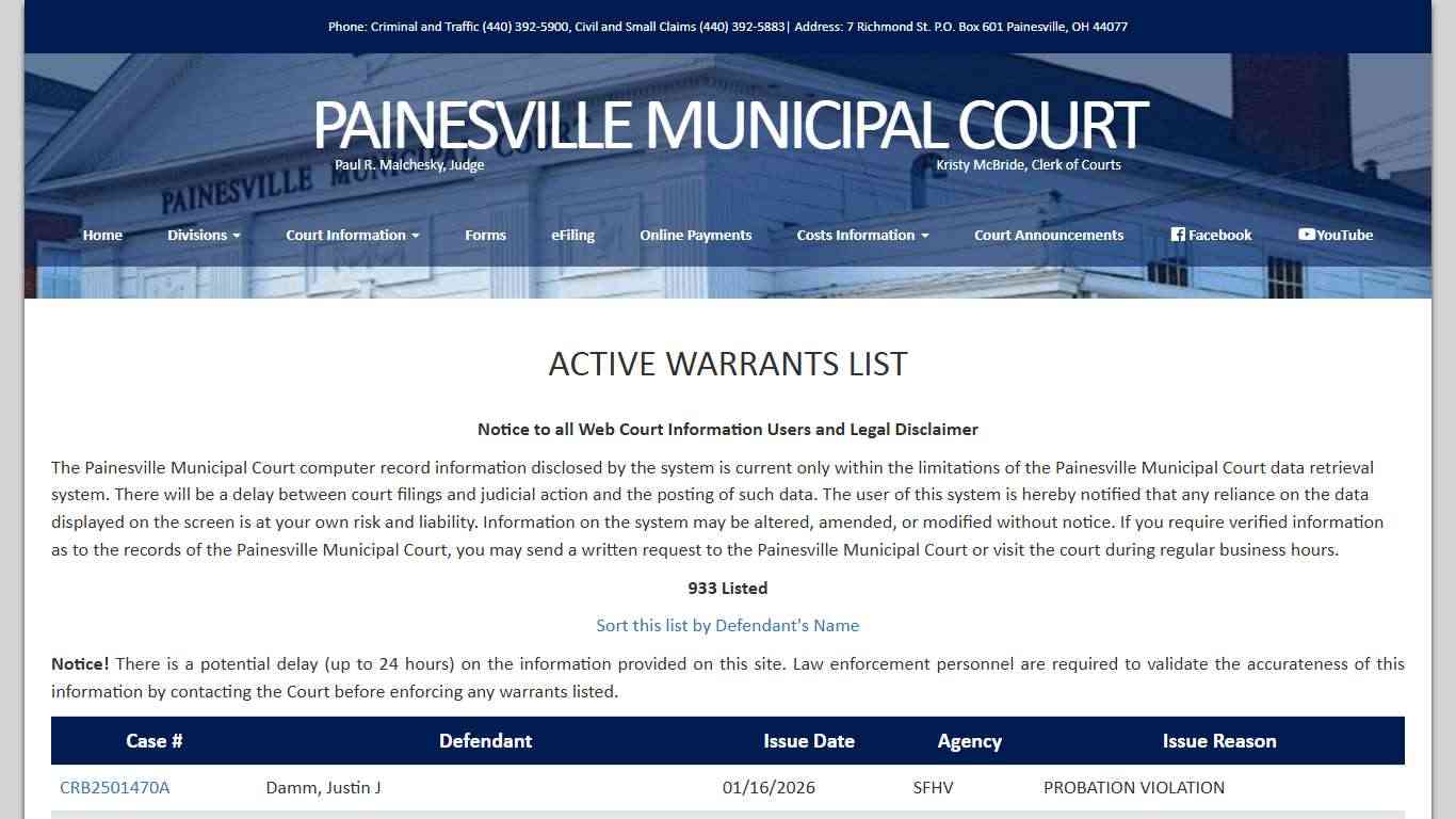 Painesville Municipal Court